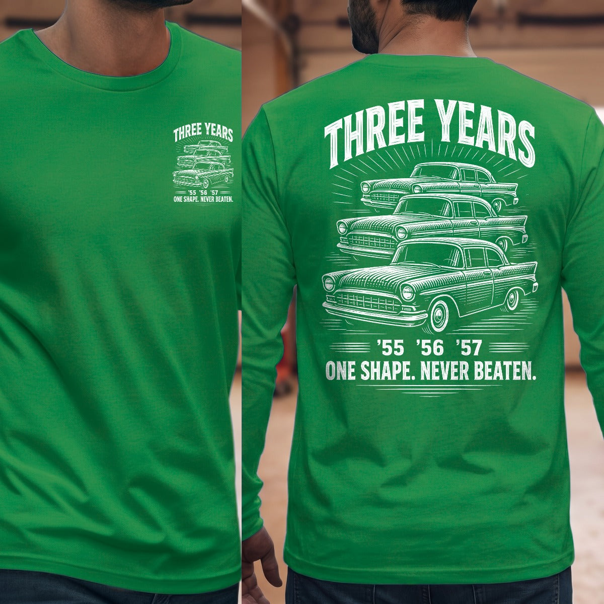 Irish Green | Front & Back