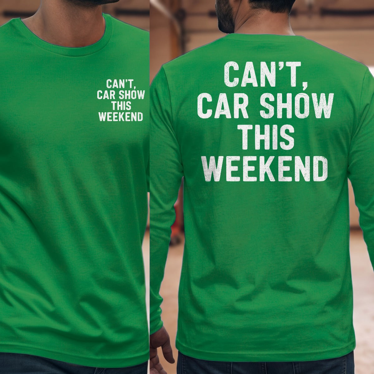 Irish Green | Front & Back