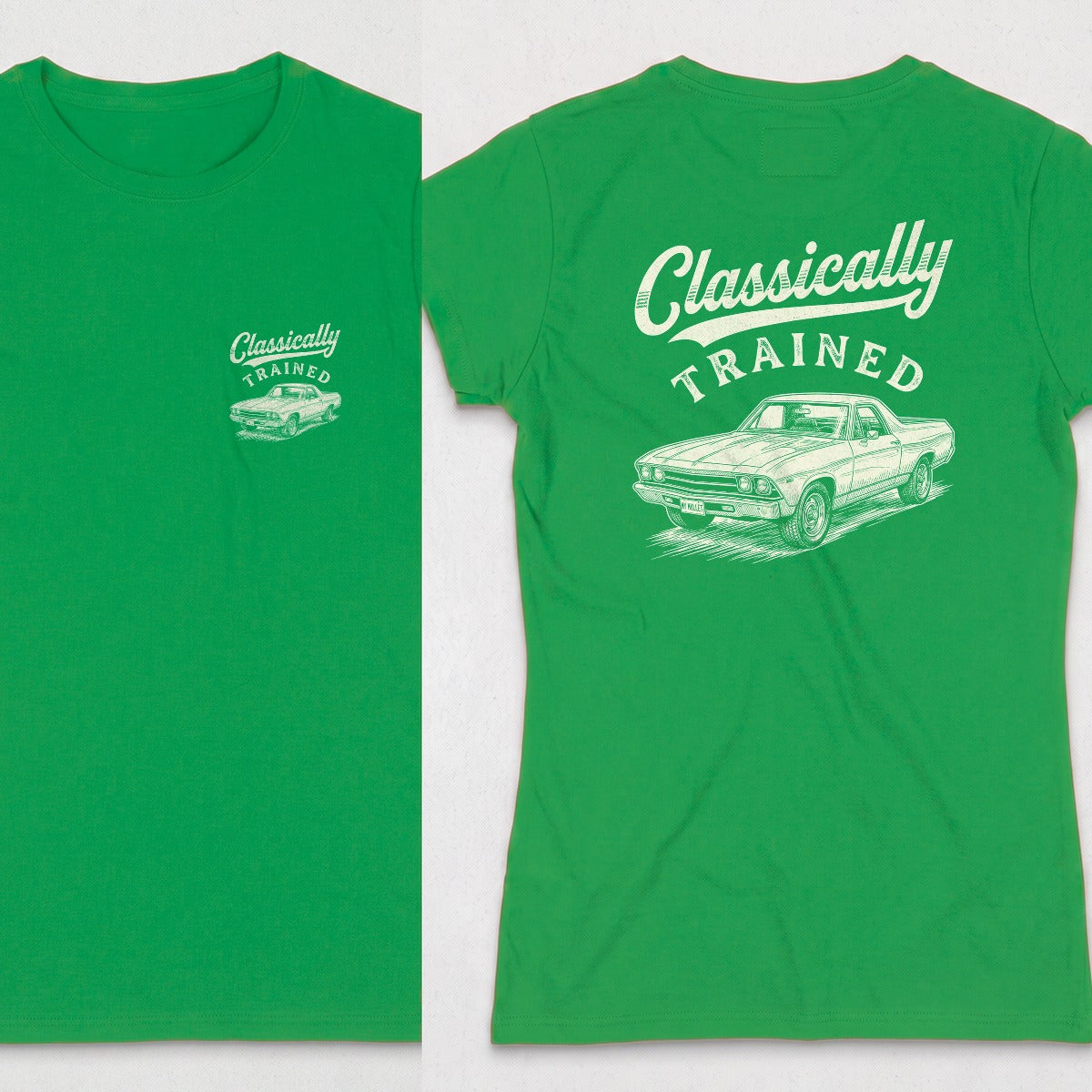 Irish Green | Front & Back