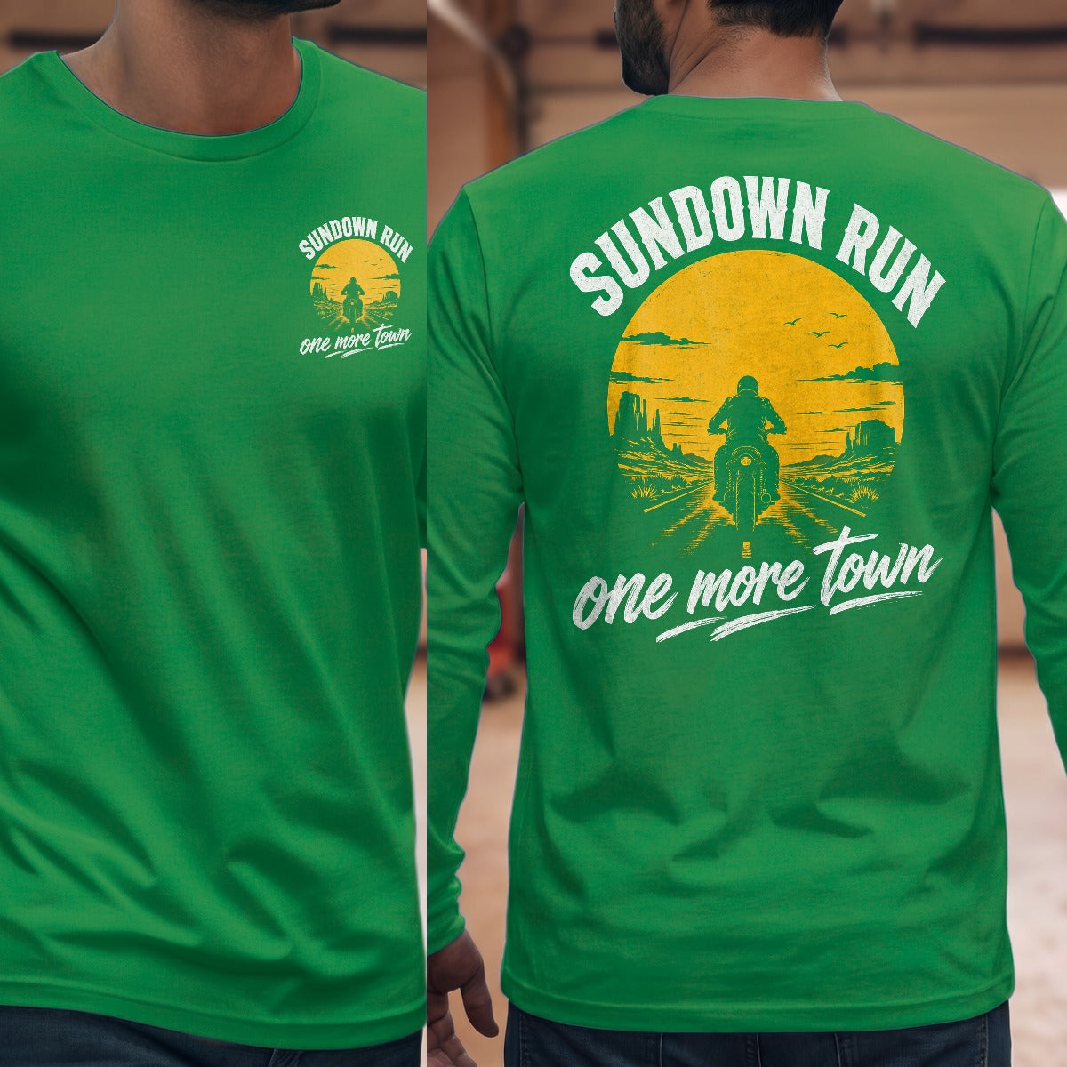 Irish Green | Front & Back