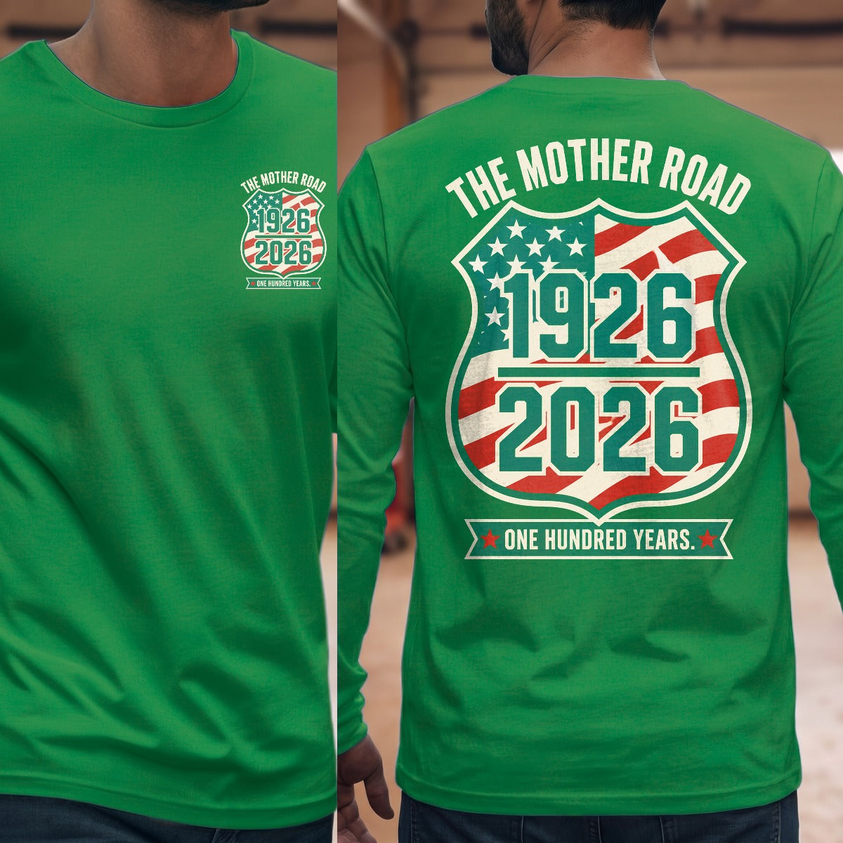 Irish Green | Front & Back
