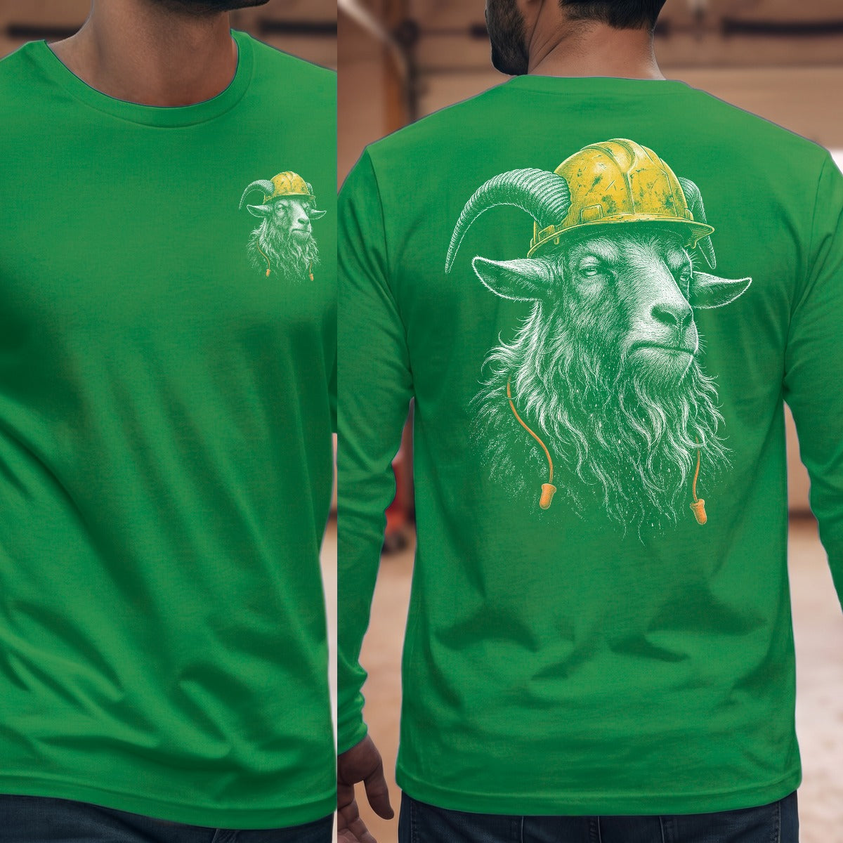 Irish Green | Front & Back