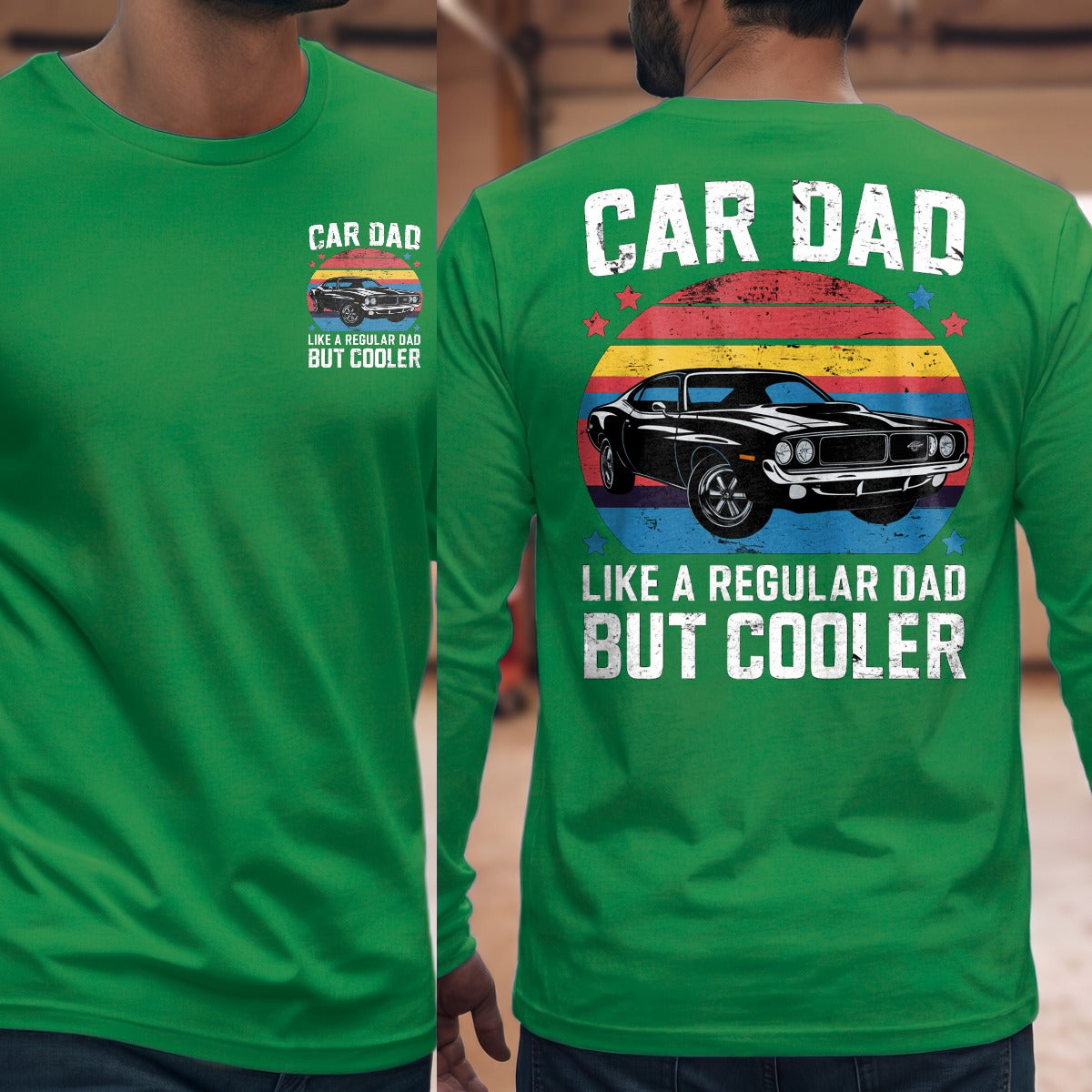 Irish Green | Front & Back