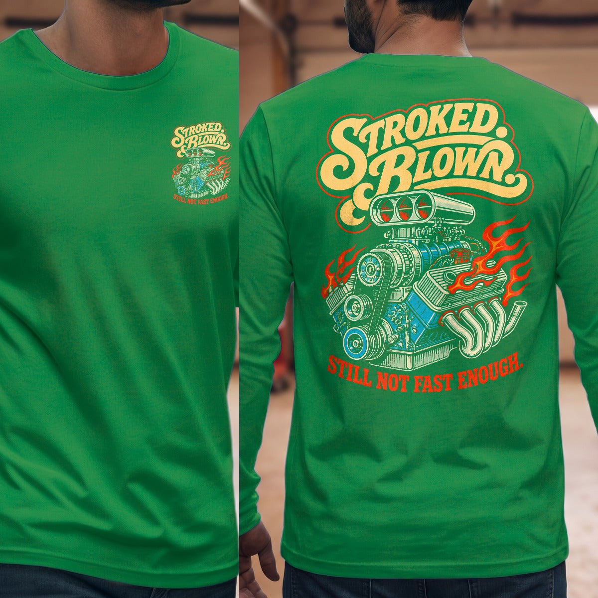 Irish Green | Front & Back