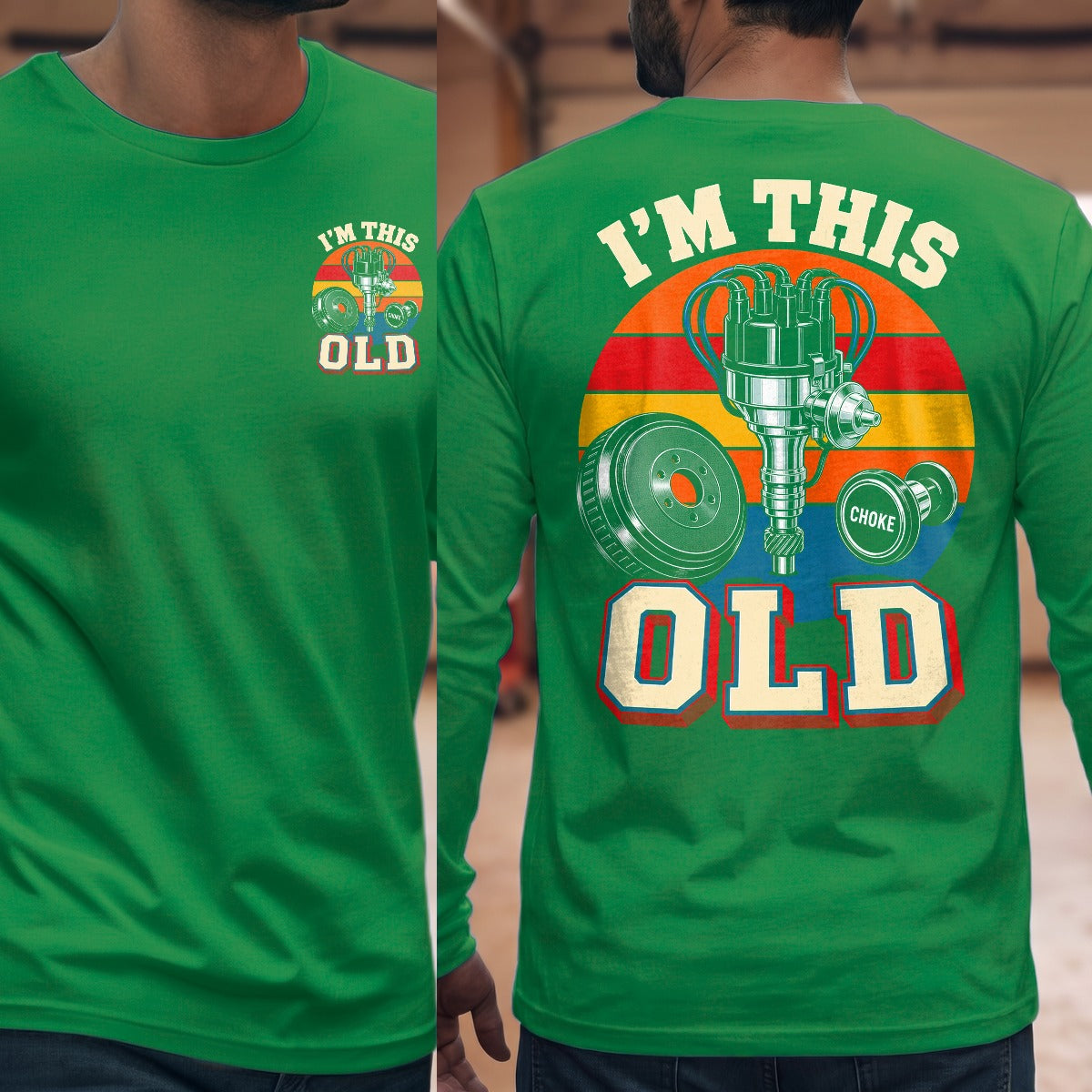 Irish Green | Front & Back