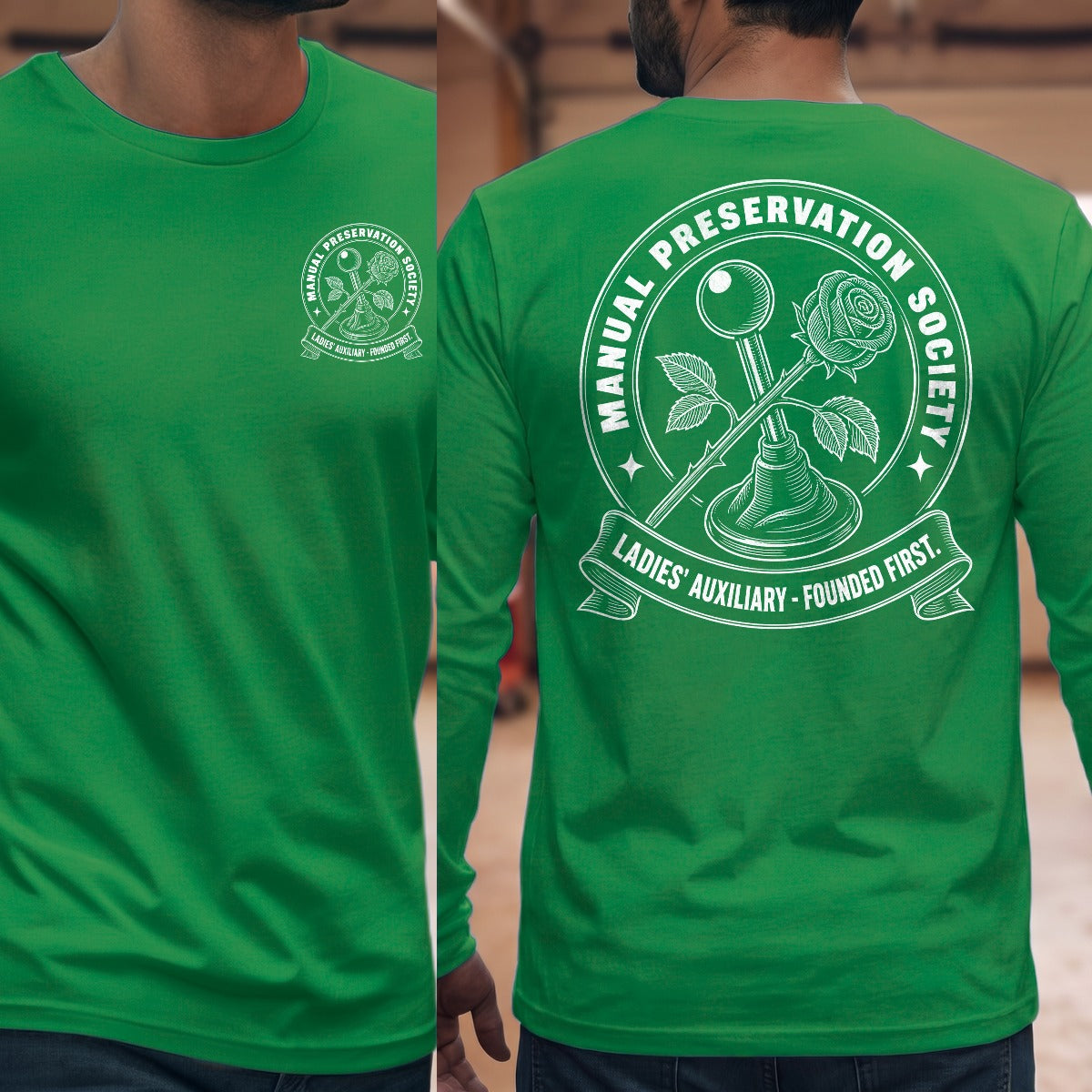 Irish Green | Front & Back