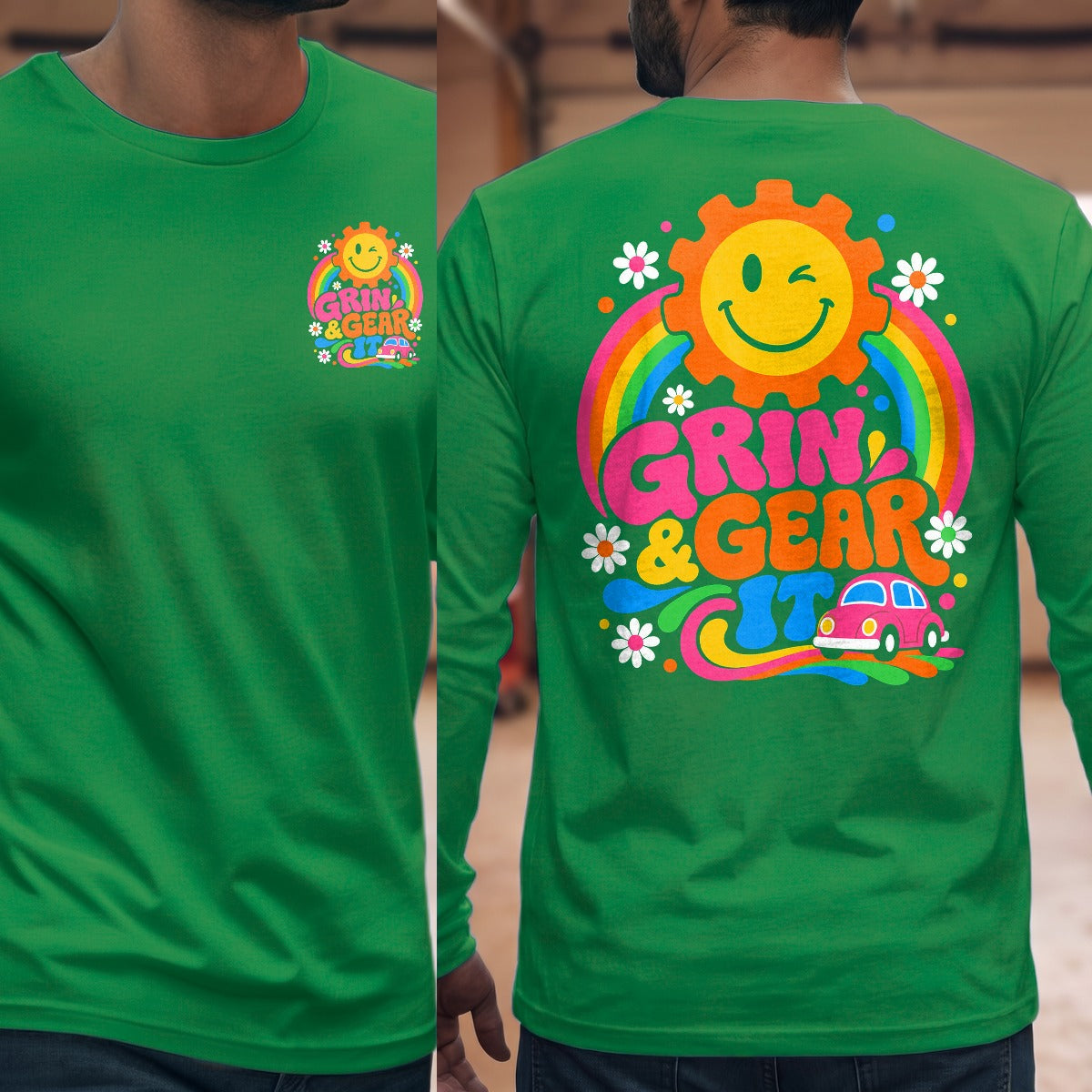 Irish Green | Front & Back