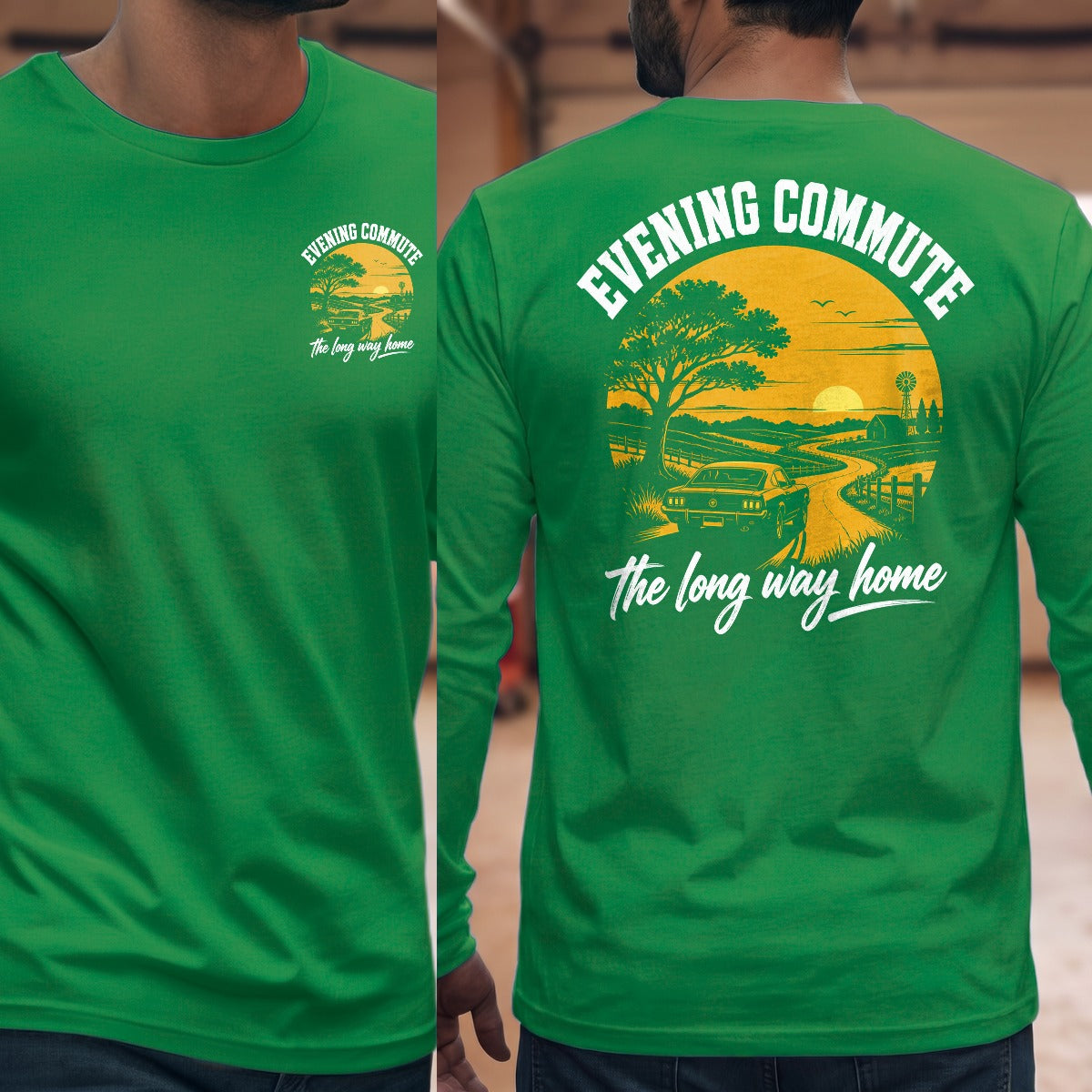 Irish Green | Front & Back
