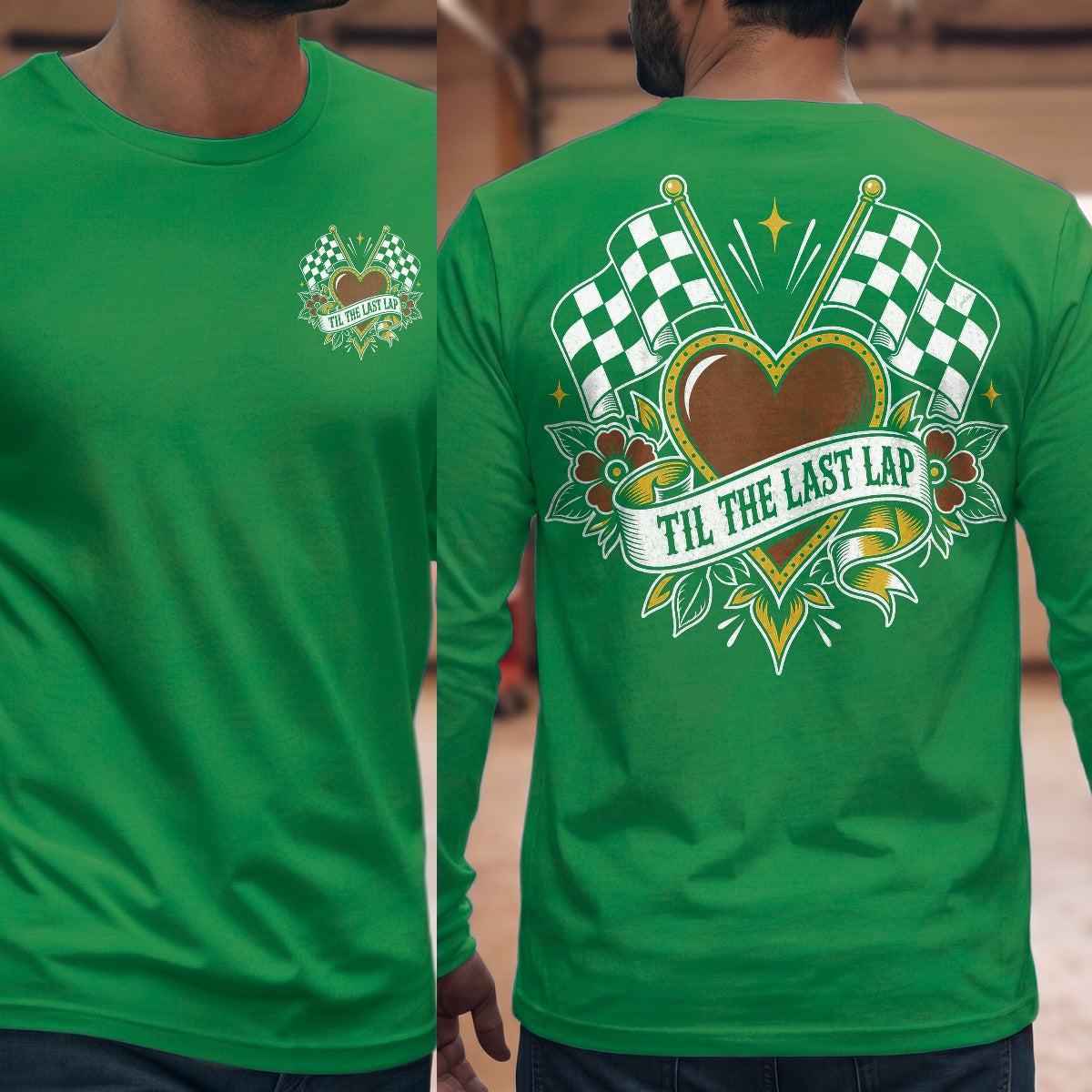 Irish Green | Front & Back