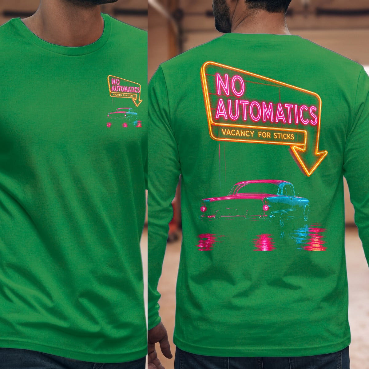 Irish Green | Front & Back