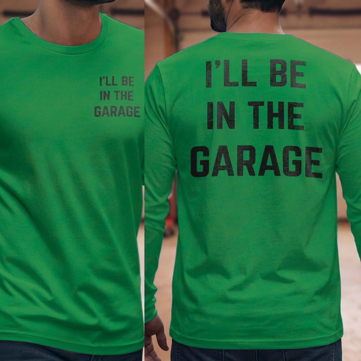 Irish Green | Front & Back
