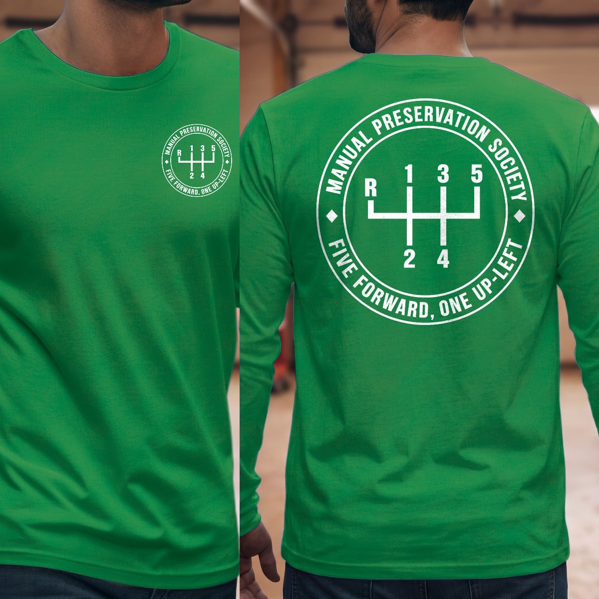 Irish Green | Front & Back