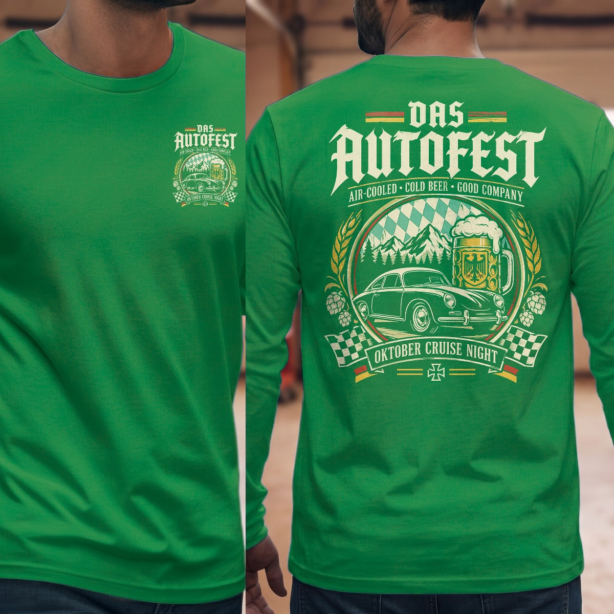 Irish Green | Front & Back