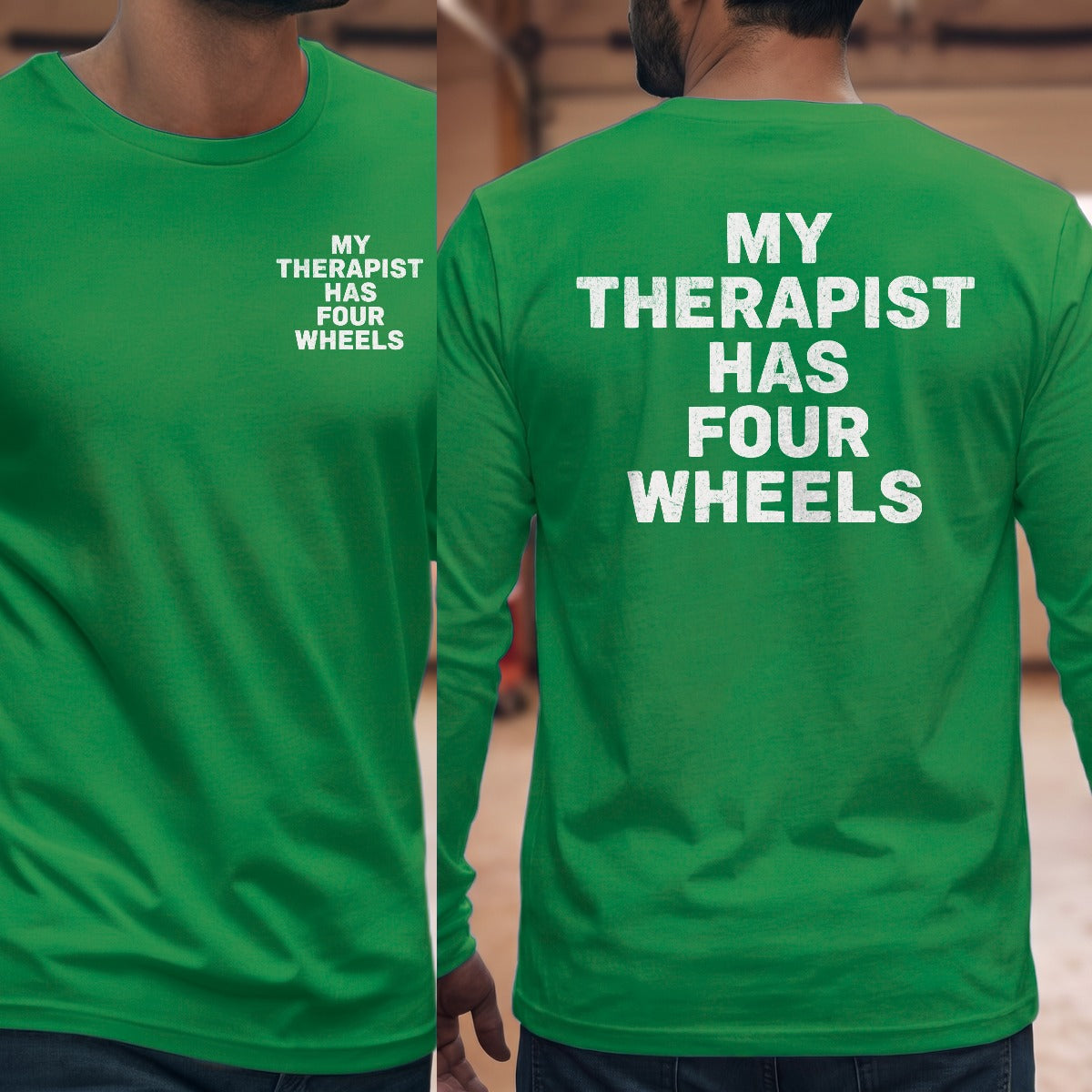 Irish Green | Front & Back