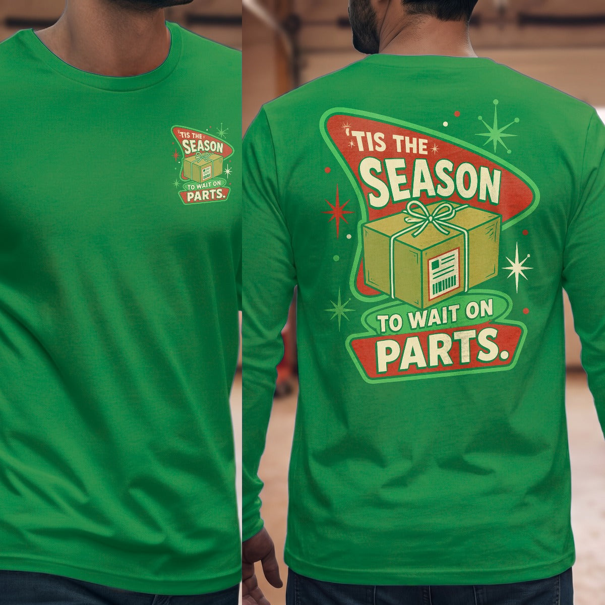 Irish Green | Front & Back