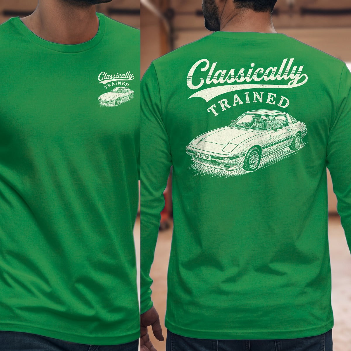 Irish Green | Front & Back