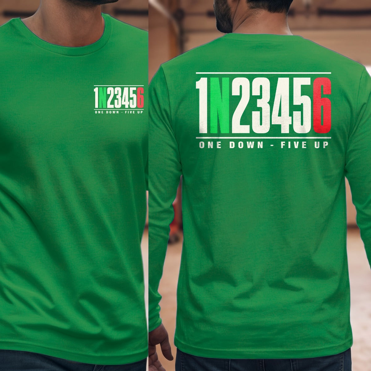 Irish Green | Front & Back