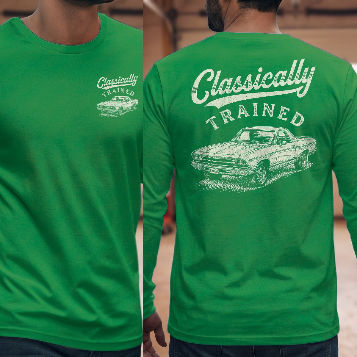Irish Green | Front & Back