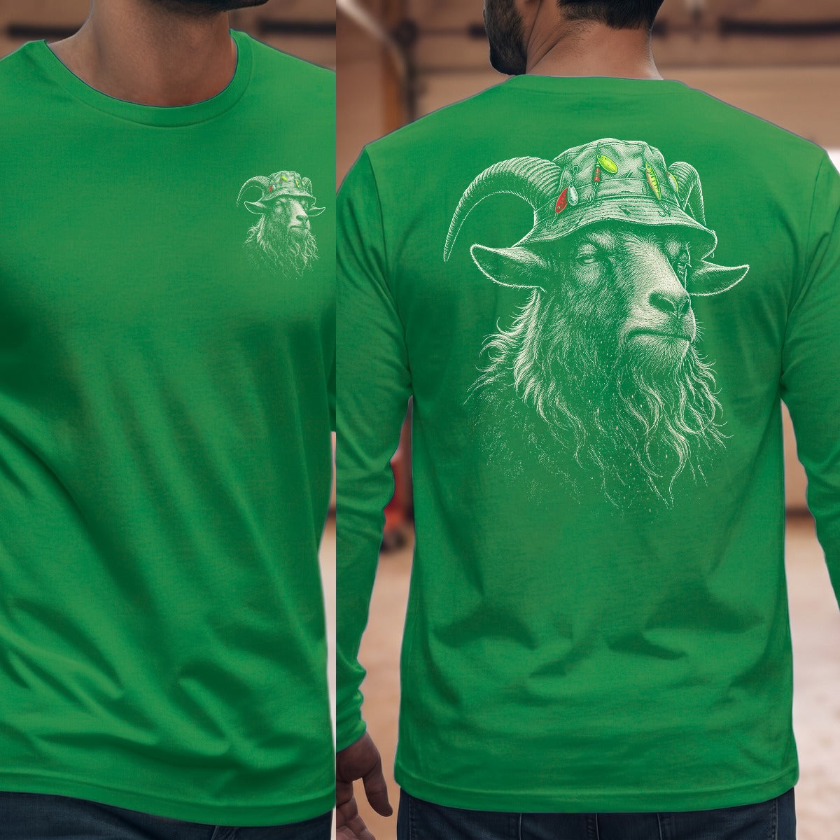 Irish Green | Front & Back