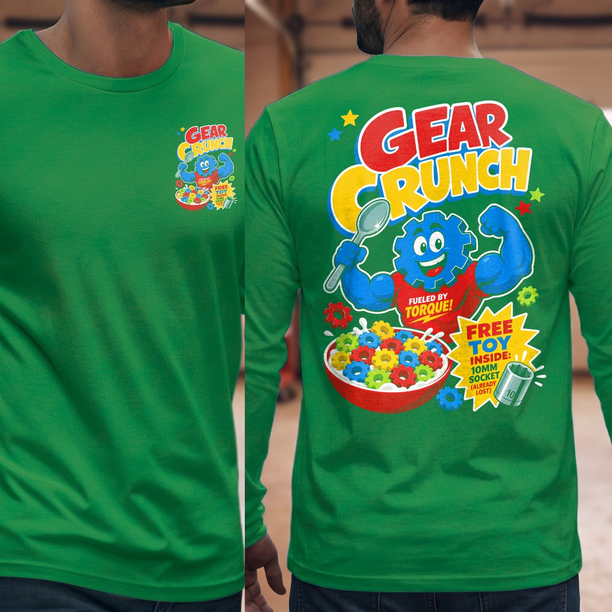Irish Green | Front & Back
