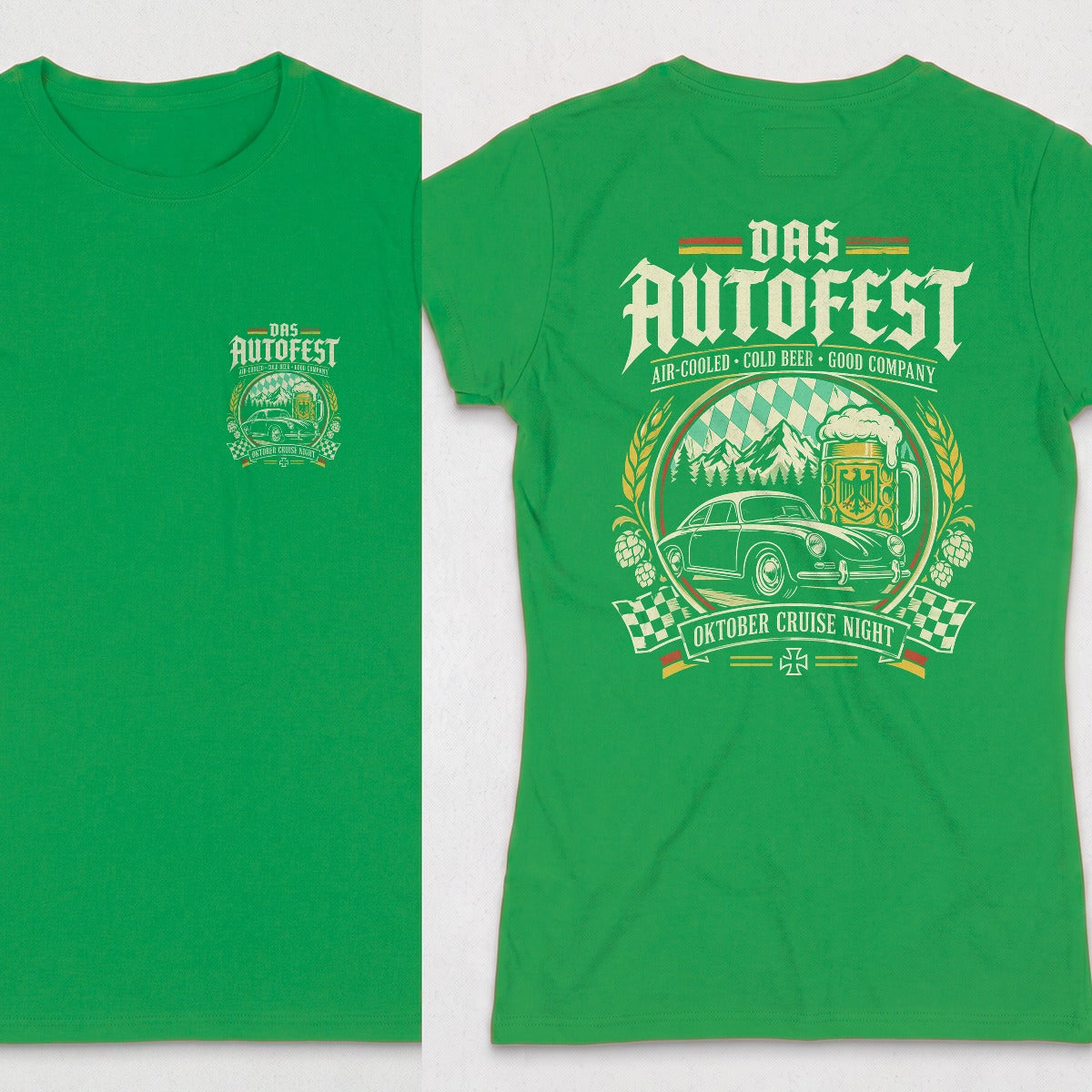 Irish Green | Front & Back