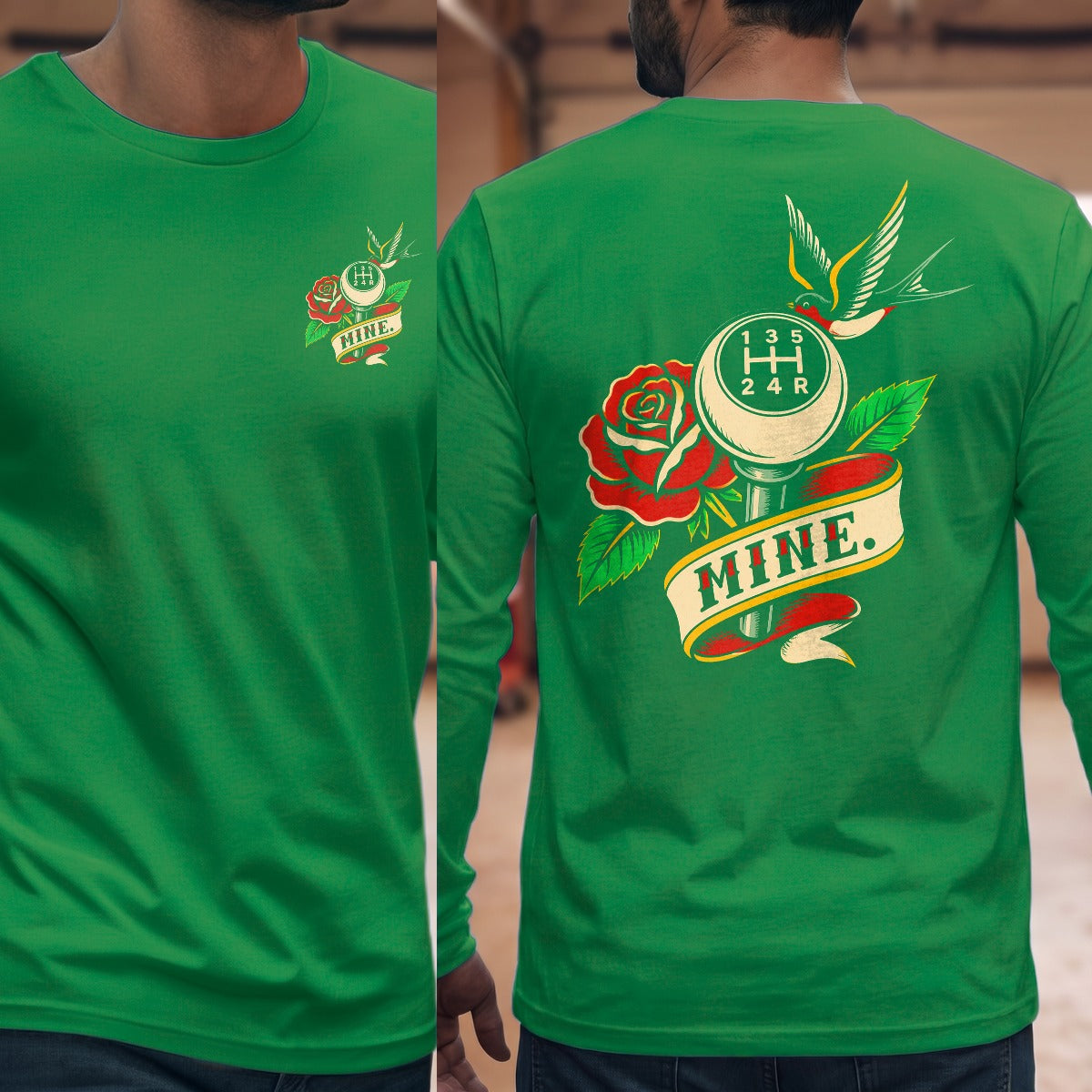 Irish Green | Front & Back