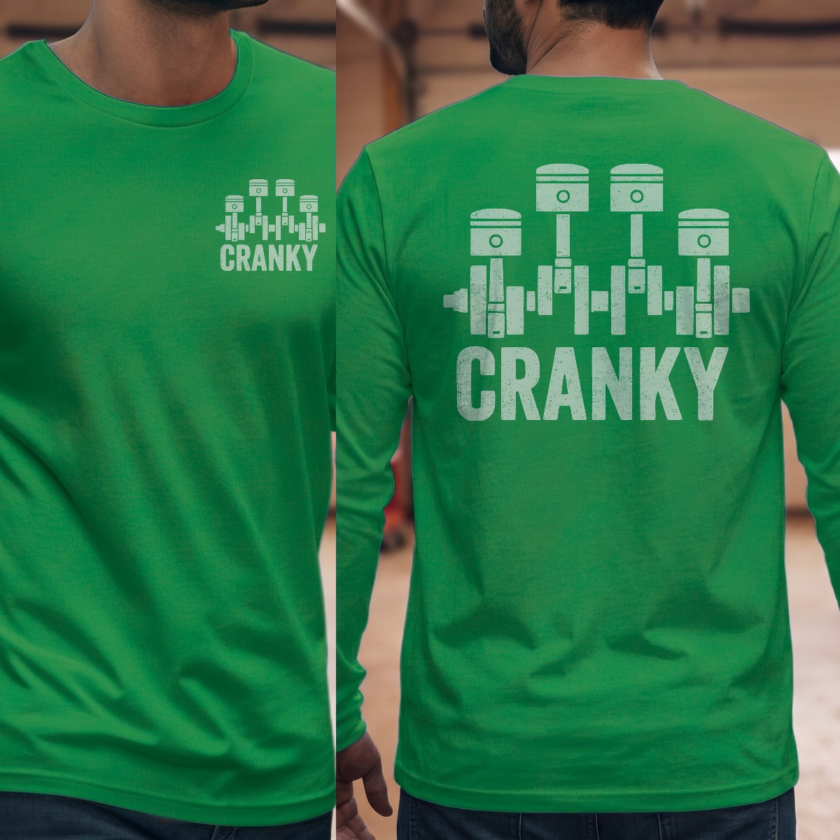 Irish Green | Front & Back