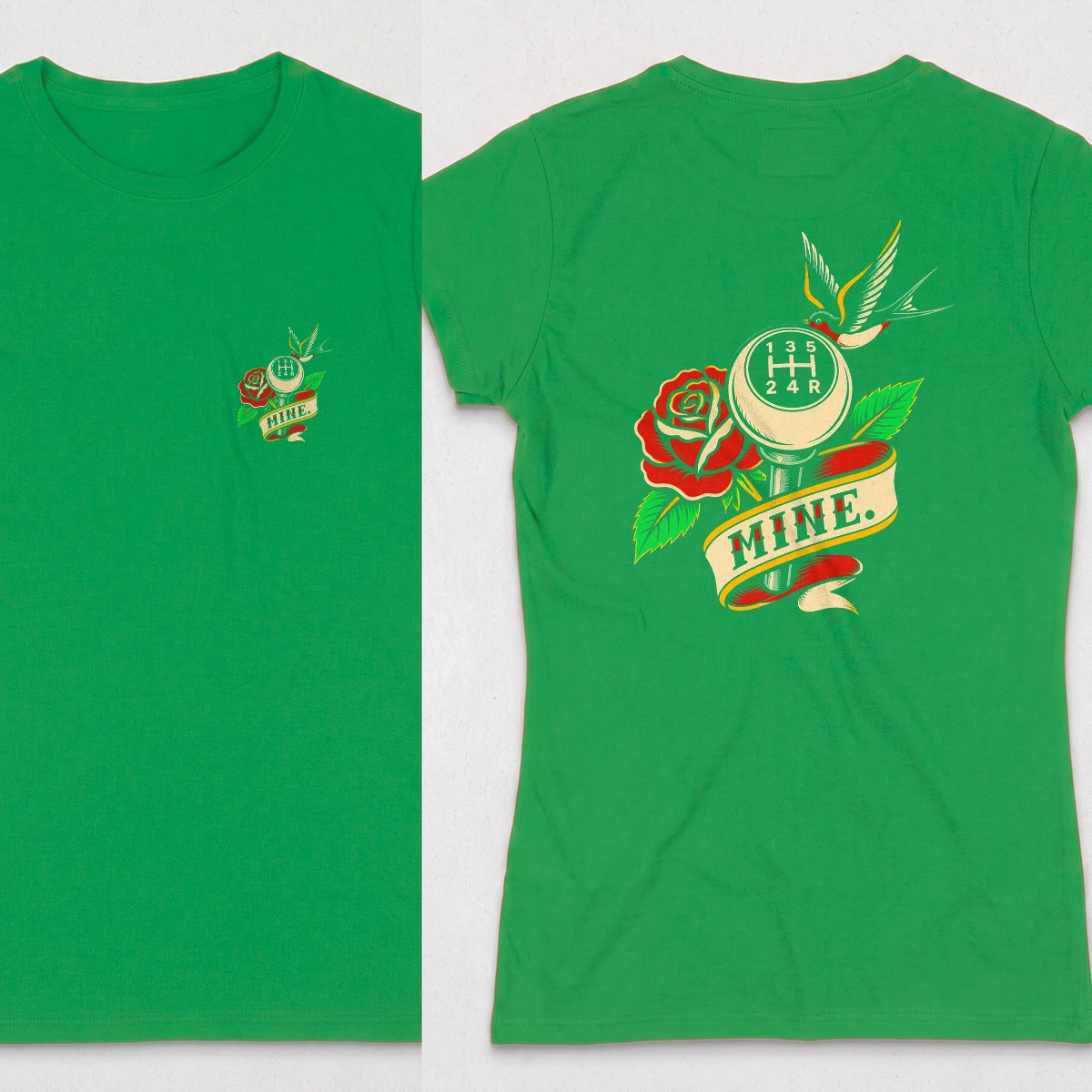 Irish Green | Front & Back