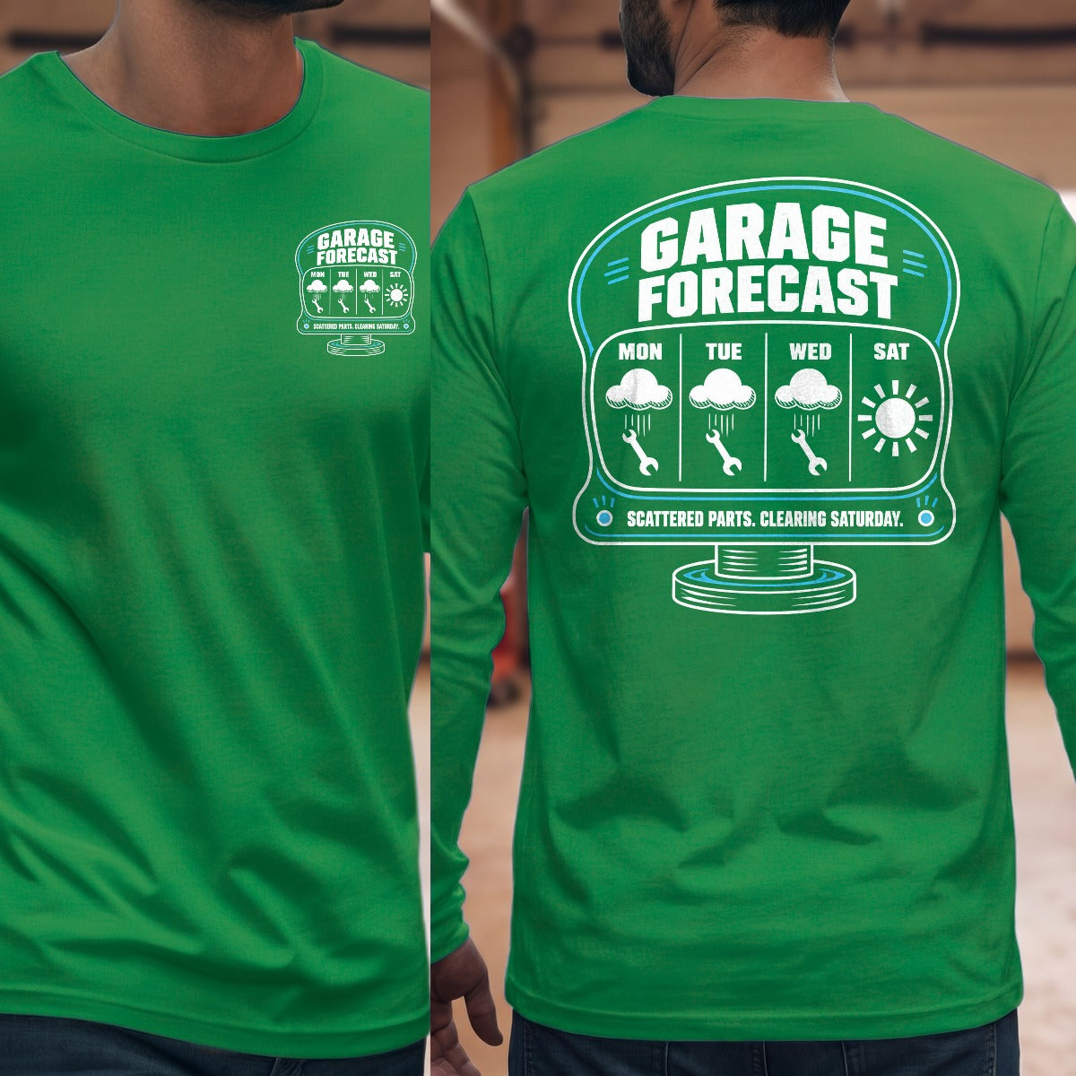 Irish Green | Front & Back