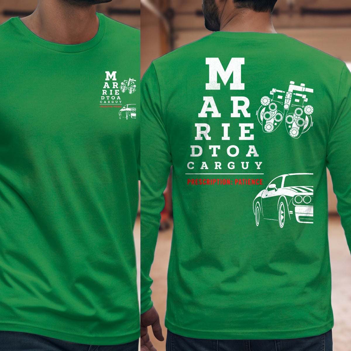Irish Green | Front & Back