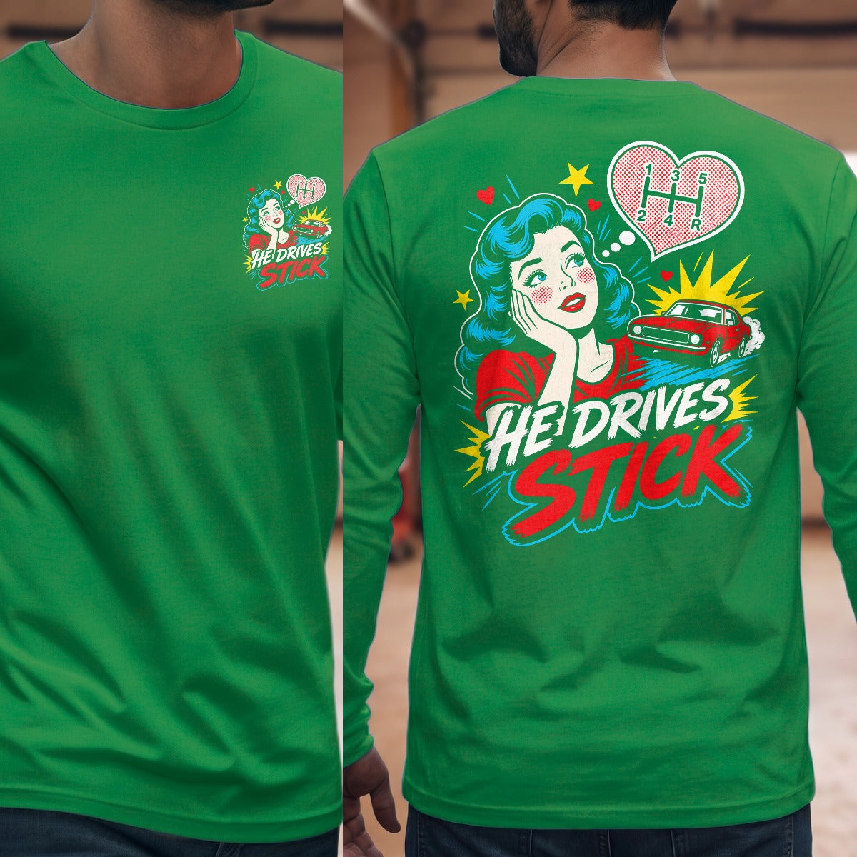 Irish Green | Front & Back
