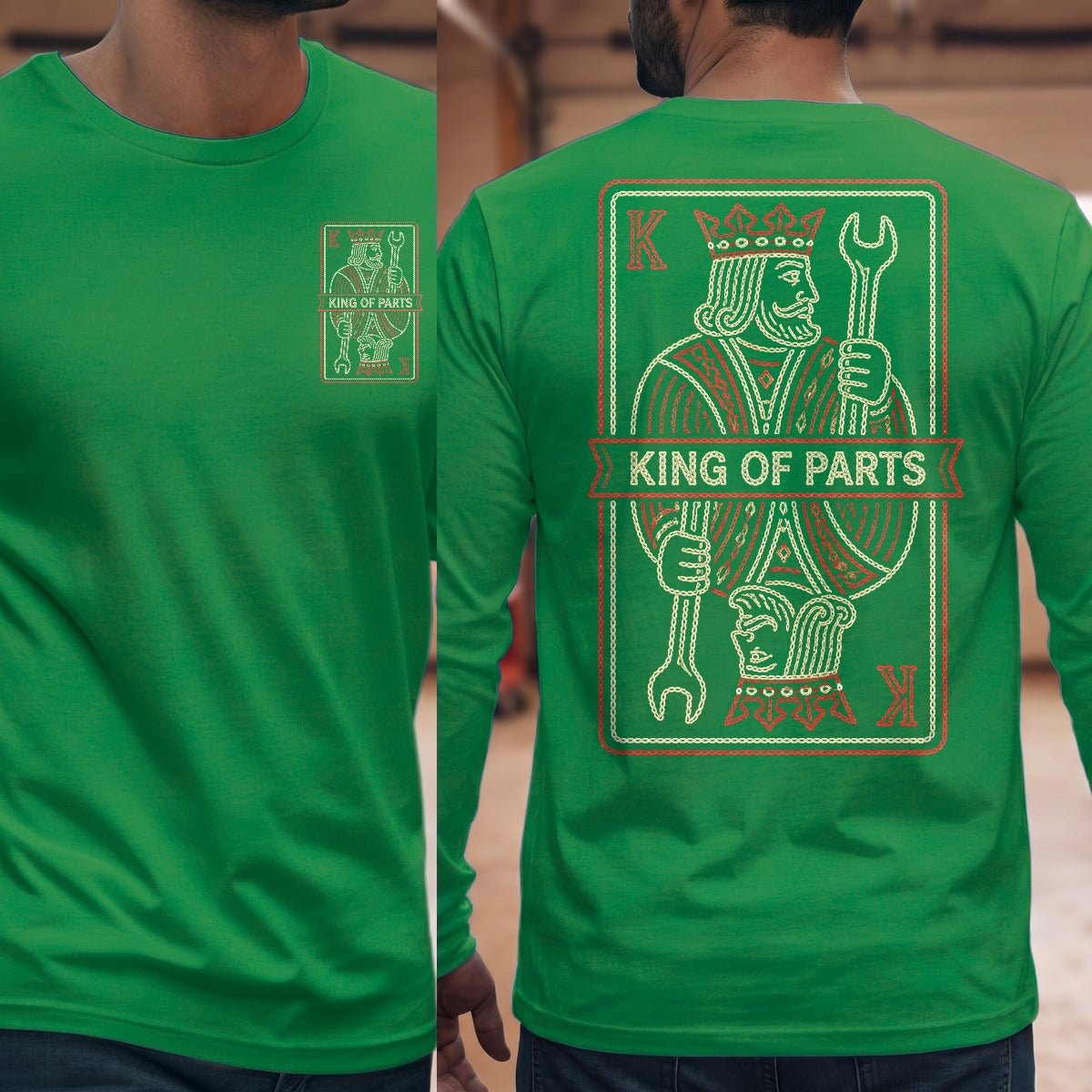 Irish Green | Front & Back