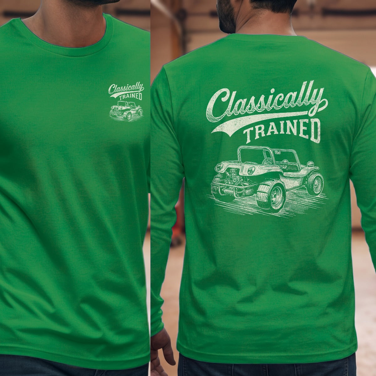 Irish Green | Front & Back