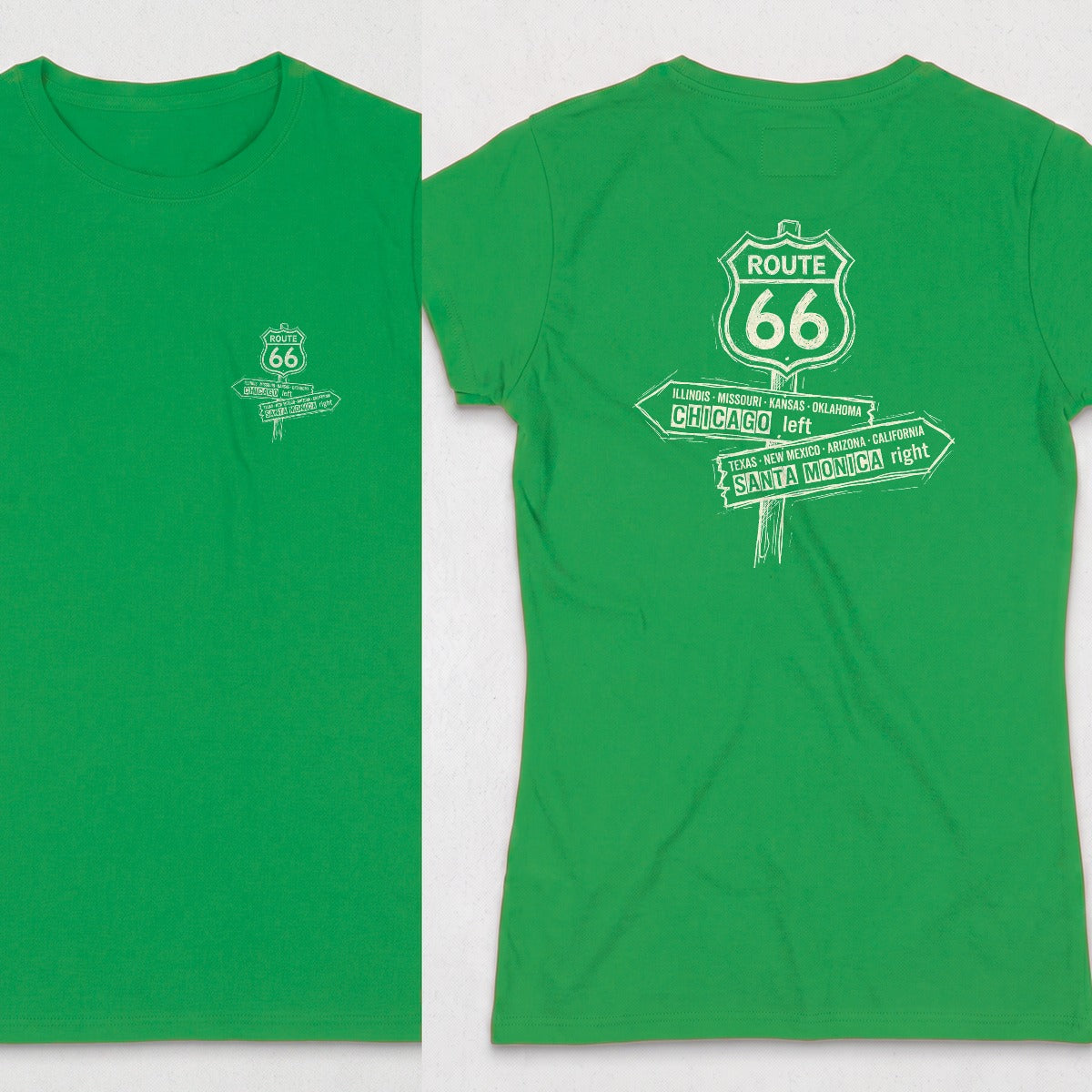 Irish Green | Front & Back