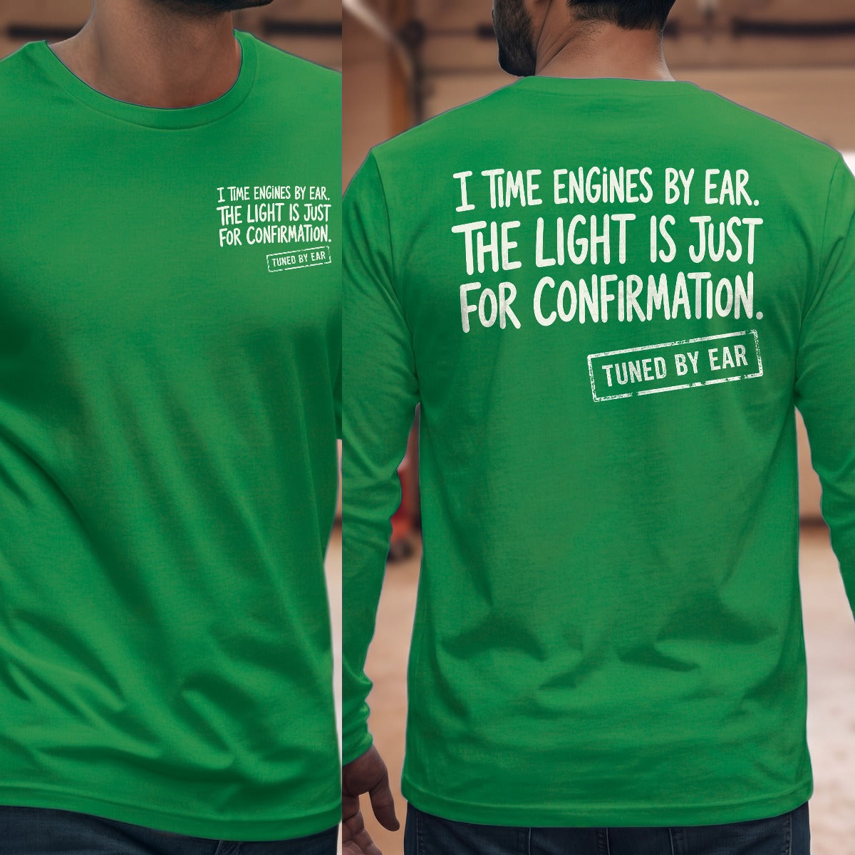 Irish Green | Front & Back