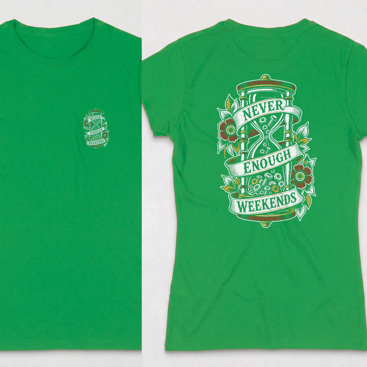 Irish Green | Front & Back