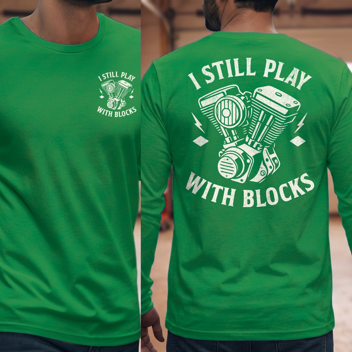Irish Green | Front & Back