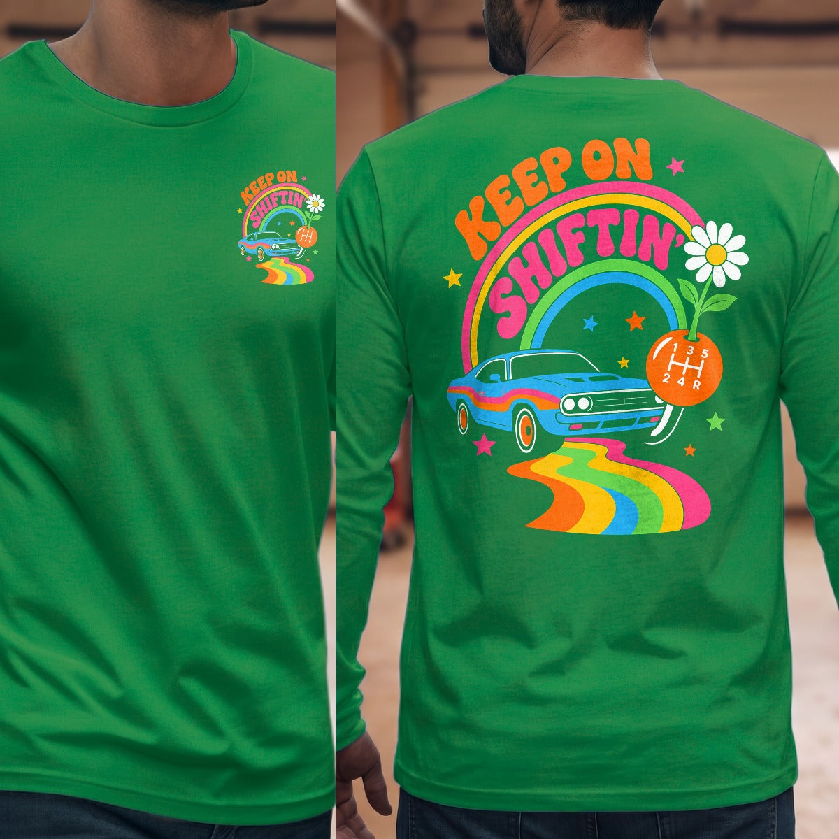 Irish Green | Front & Back