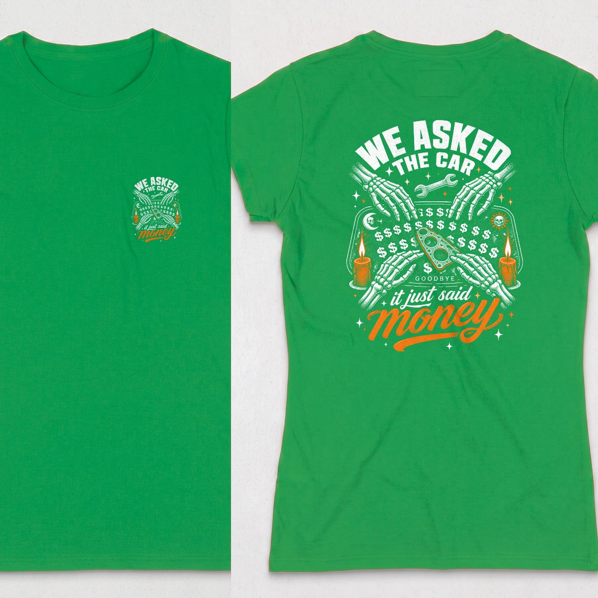 Irish Green | Front & Back