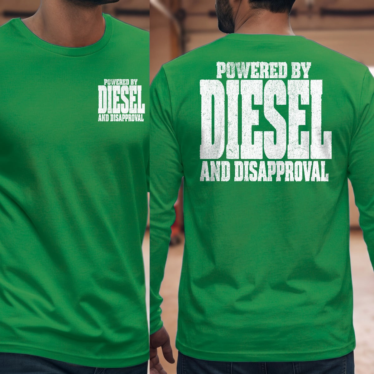 Irish Green | Front & Back
