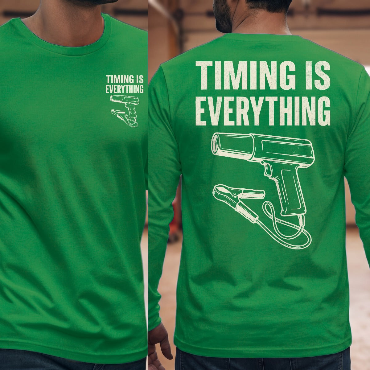 Irish Green | Front & Back
