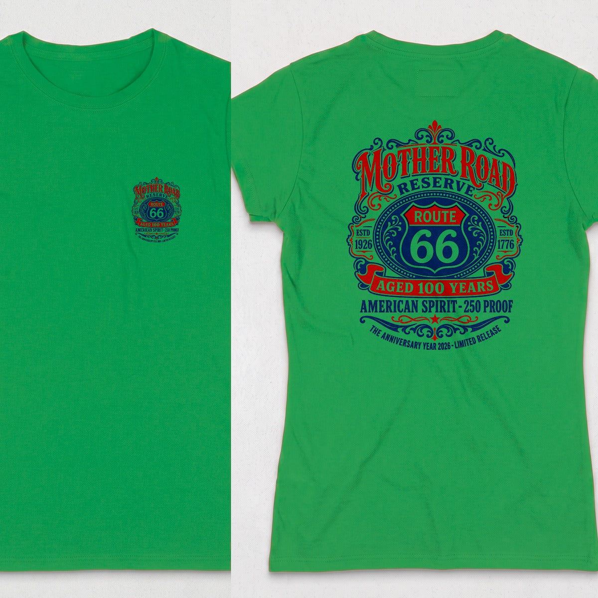 Irish Green | Front & Back