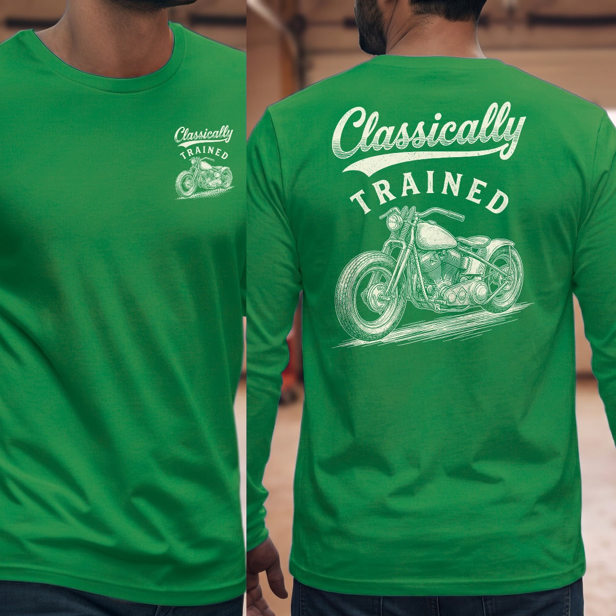 Irish Green | Front & Back