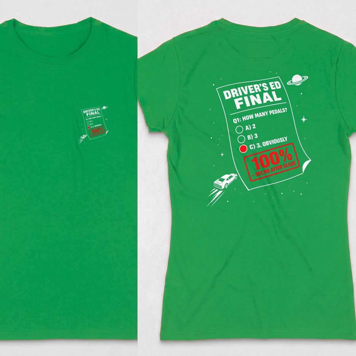 Irish Green | Front & Back