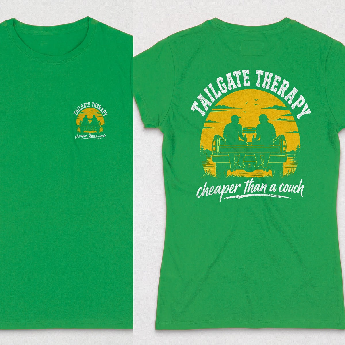 Irish Green | Front & Back