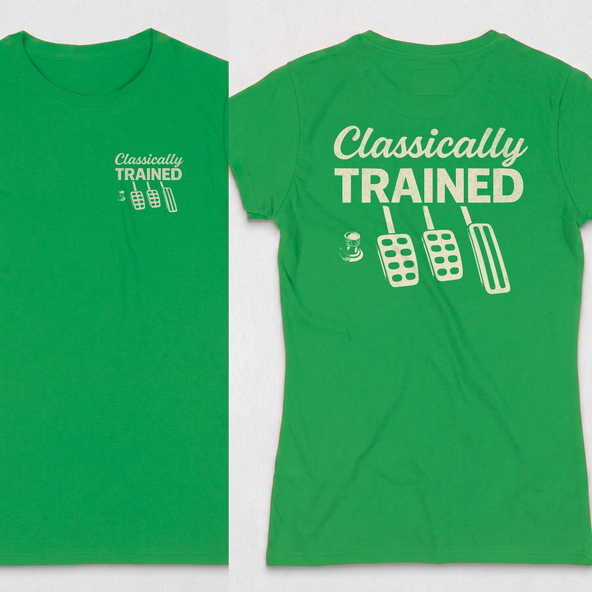 Irish Green | Left Chest + Back