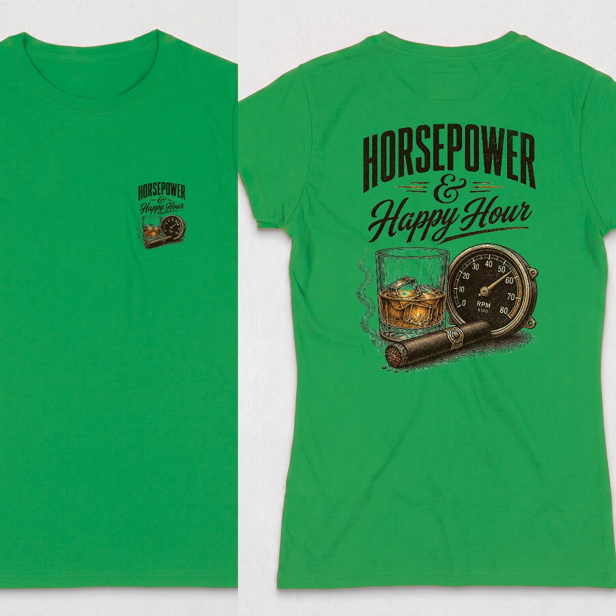 Irish Green | Front & Back