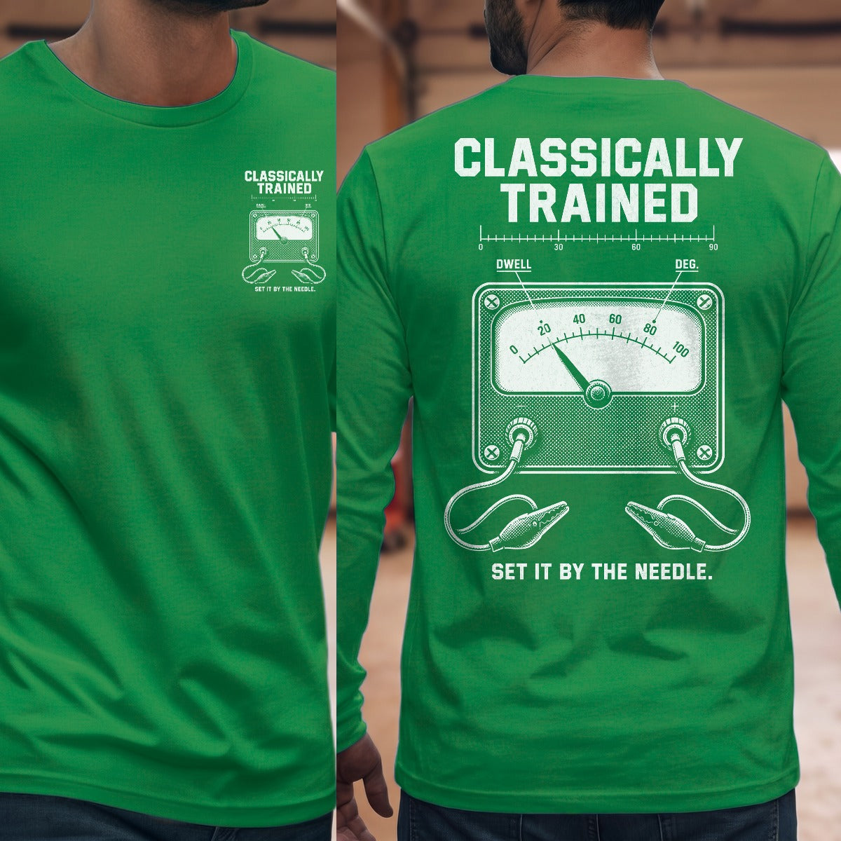 Irish Green | Front & Back
