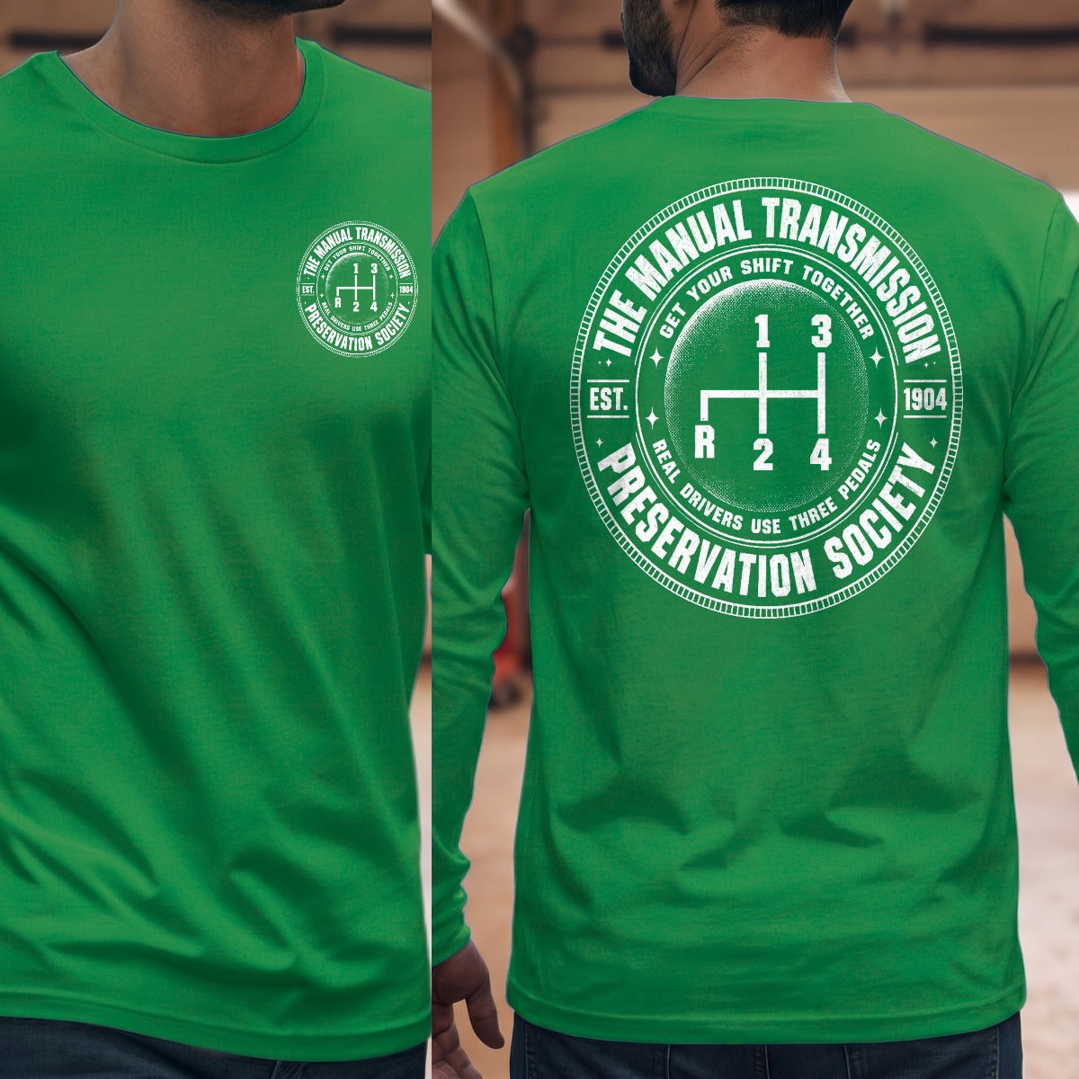 Irish Green | Front & Back