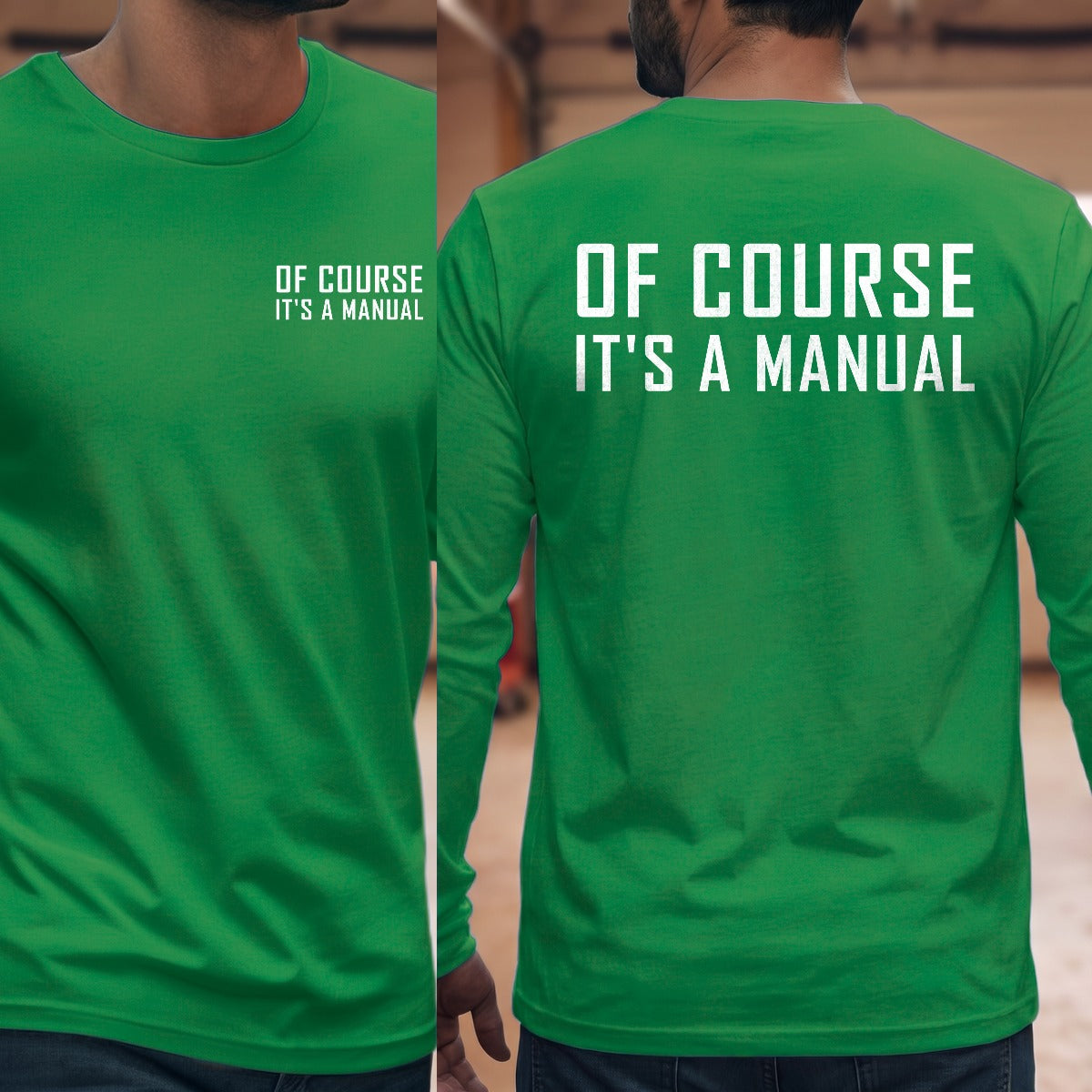 Irish Green | Front & Back